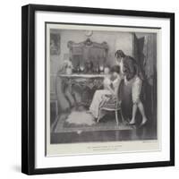 The Inquisitive Lover-Rowland Holyoake-Framed Giclee Print