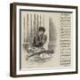 The Inscription on the Pavement-Joseph Kenny Meadows-Framed Giclee Print