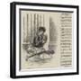 The Inscription on the Pavement-Joseph Kenny Meadows-Framed Giclee Print