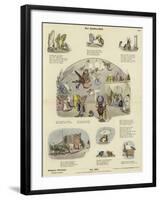 The Insects' Ball-null-Framed Giclee Print