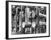 The Inside of a Gas Conservation Plant Showing Massive Pipelines-J^ R^ Eyerman-Framed Photographic Print