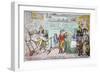 The Inside of a Newly Reformed Workhouse with All Abuses Removed, 1813-Timothy Teas-Framed Premium Giclee Print