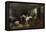 The Inside of the Stable, 1791-George Morland-Framed Stretched Canvas