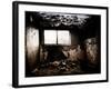 The Inside Room of a Derelict Building-Clive Nolan-Framed Photographic Print