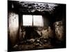 The Inside Room of a Derelict Building-Clive Nolan-Mounted Photographic Print