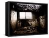 The Inside Room of a Derelict Building-Clive Nolan-Framed Stretched Canvas