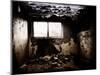 The Inside Room of a Derelict Building-Clive Nolan-Mounted Photographic Print