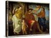 The Inspiration of the Poet, 17Th Century (Oil on Canvas)-Nicolas Poussin-Stretched Canvas