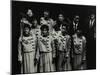 The Inspirational Choir Performing at the Forum Theatre, Hatfield, Hertfordshire, 1985-Denis Williams-Mounted Photographic Print