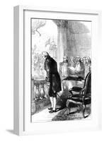 The Installation of George Washington as President of the United States, 1789-null-Framed Giclee Print