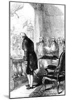 The Installation of George Washington as President of the United States, 1789-null-Mounted Giclee Print