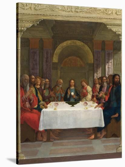 The Institution of the Eucharist, C.1490-1495-Ercole de' Roberti-Stretched Canvas