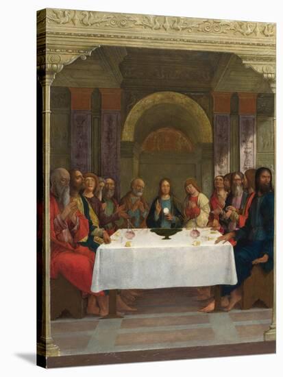 The Institution of the Eucharist, C.1490-1495-Ercole de' Roberti-Stretched Canvas