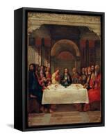 The Institution of the Eucharist, circa 1490-Ercole de'Roberti-Framed Stretched Canvas