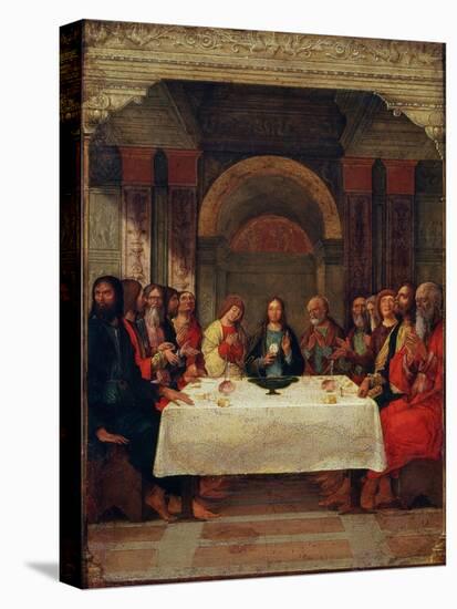 The Institution of the Eucharist, circa 1490-Ercole de'Roberti-Stretched Canvas