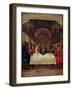 The Institution of the Eucharist, circa 1490-Ercole de'Roberti-Framed Giclee Print