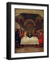 The Institution of the Eucharist, circa 1490-Ercole de'Roberti-Framed Giclee Print