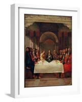 The Institution of the Eucharist, circa 1490-Ercole de'Roberti-Framed Giclee Print