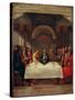 The Institution of the Eucharist, circa 1490-Ercole de'Roberti-Stretched Canvas