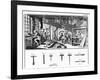 The Instrument Maker's Workshop, Plate Xviii from the 'Encyclopedia' by Denis Diderot (1713-84)…-Robert Benard-Framed Giclee Print