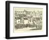 The Insurrection in Antwerp-null-Framed Giclee Print