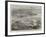 The Insurrection in Crete, Fort Paleocastro, Turkish Forces Advancing Against the Insurgents-null-Framed Giclee Print