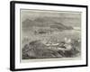 The Insurrection in Crete, Fort Paleocastro, Turkish Forces Advancing Against the Insurgents-null-Framed Giclee Print