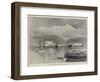 The Insurrection in Crete, the Harbour of Canea-William Heysham Overend-Framed Giclee Print