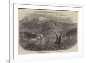 The Insurrection in Dalmatia, Scenery of the Bocche Di Cattaro-null-Framed Giclee Print