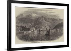 The Insurrection in Dalmatia, Scenery of the Bocche Di Cattaro-null-Framed Giclee Print