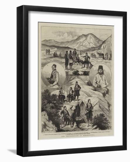 The Insurrection in Herzegovina-null-Framed Giclee Print