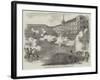 The Insurrection in Madrid, Conflict in the Plaza Mayor-null-Framed Giclee Print