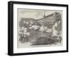 The Insurrection in Madrid, Conflict in the Plaza Mayor-null-Framed Giclee Print