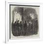 The Insurrection in Paris, Reading the Proclamation-null-Framed Giclee Print