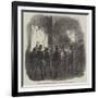 The Insurrection in Paris, Reading the Proclamation-null-Framed Giclee Print