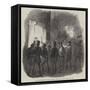 The Insurrection in Paris, Reading the Proclamation-null-Framed Stretched Canvas