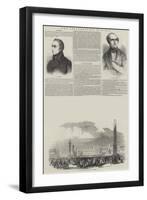 The Insurrection in Paris-null-Framed Giclee Print