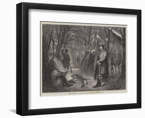 The Insurrection in Poland, Insurgents Bivouacking-null-Framed Giclee Print