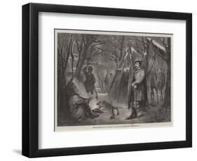 The Insurrection in Poland, Insurgents Bivouacking-null-Framed Giclee Print