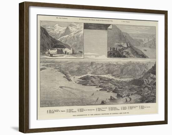 The Insurrection in the Adriatic Provinces of Austria-null-Framed Giclee Print