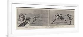 The Inter-University Association Football Match at Queen's Club-Frank Gillett-Framed Giclee Print