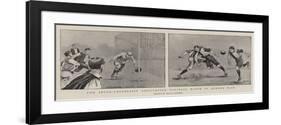 The Inter-University Association Football Match at Queen's Club-Frank Gillett-Framed Giclee Print