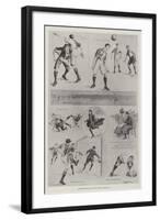 The Inter-University Football Match on 18 February-Ralph Cleaver-Framed Giclee Print