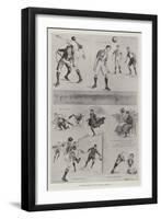 The Inter-University Football Match on 18 February-Ralph Cleaver-Framed Giclee Print