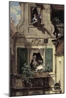 The Intercepted Love Letter, C.1855-60-Carl Spitzweg-Mounted Giclee Print