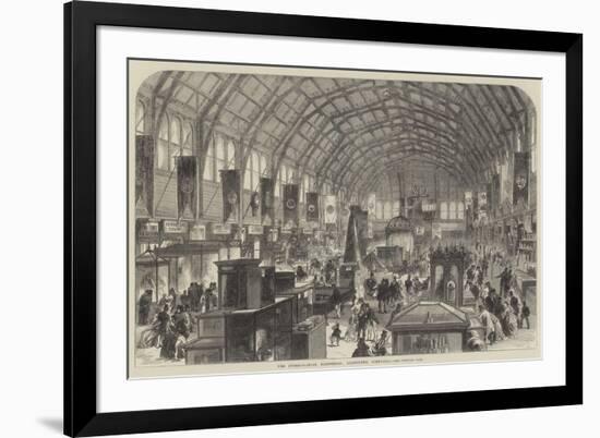 The Intercolonial Exhibition, Melbourne, Australia-null-Framed Giclee Print