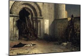 The Interdict, 1875-Jean-Paul Laurens-Mounted Giclee Print