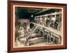 The Interior. Clean Up Day at the Deadwood Terra Gold Stamp Mill-John C. H. Grabill-Framed Giclee Print