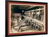 The Interior. Clean Up Day at the Deadwood Terra Gold Stamp Mill-John C. H. Grabill-Framed Giclee Print