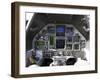The Interior Cockpit of an Iraqi Air Force T-6 Texan Trainer Aircraft-null-Framed Premium Photographic Print